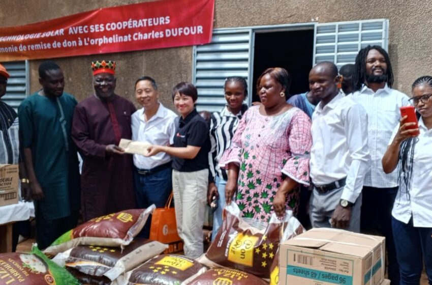  FELICITY TECHNOLOGIE SOLAR offre un sourire aux enfants de l’orphelinat Charles Dufour